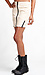 Faux Leather Zipper Front Mini Skirt Thumb 2
