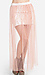 Layered Lace Maxi Skirt Thumb 1
