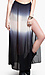 Ombre Maxi Slit Skirt Thumb 1