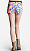 Floral Scalloped Shorts Thumb 3