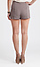 Pintuck High Waisted Shorts Thumb 3