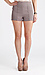 Pintuck High Waisted Shorts Thumb 1