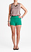 Pintuck Mini Shorts Thumb 5