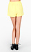 Front Pleat Canary Shorts Thumb 3