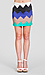 Multi-Colored Zig Zag Skirt Thumb 1