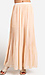 Pleated Boho Maxi Skirt Thumb 1