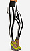 Chic Striped Leggings Thumb 2