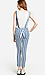 Striped Railroad Overalls Thumb 3