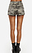 Metallic Brocade Shorts Thumb 3