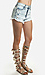 Distressed Tiger Pocket Shorts Thumb 3