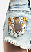 Distressed Tiger Pocket Shorts Thumb 4