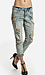 Distressed Boyfriend Jeans Thumb 1