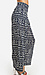 Tapa Print Wide Leg Pants Thumb 2
