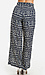 Tapa Print Wide Leg Pants Thumb 3