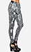 Snake Print Harem Pants Thumb 2