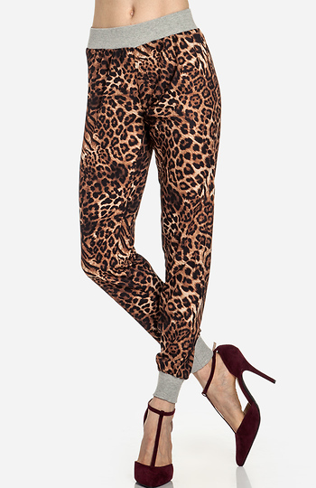 Wild Animal Sweatpants Slide 1