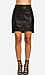 MINKPINK Take Me There Leatherette Skirt Thumb 1