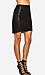 MINKPINK Take Me There Leatherette Skirt Thumb 3