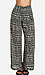 Tapa Print Wide Leg Pants Thumb 1