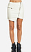 Zippered Vegan Leather Mini Skirt Thumb 1
