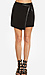 Line & Dot Leather Binding Wrap Skirt Thumb 1