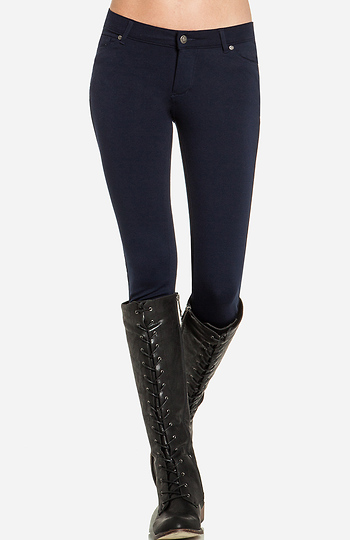 Chic Ponte Knit Jeggings Slide 1