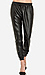 Lucca Couture Leatherette Track Pants Thumb 1