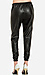 Lucca Couture Leatherette Track Pants Thumb 2