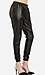 Lucca Couture Leatherette Track Pants Thumb 3