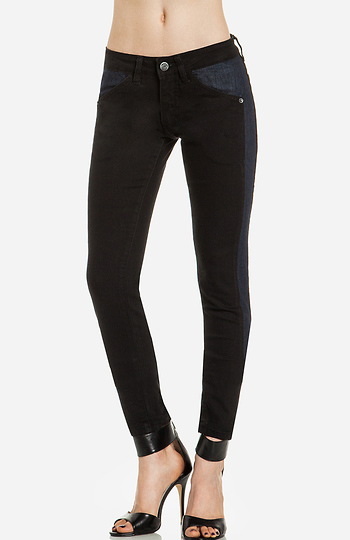 CourtShop Leigh Two Tone Skinnies Slide 1