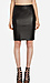 Glamorous Quilted Leatherette Skirt Thumb 1
