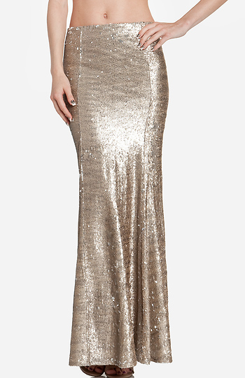 Line & Dot Matte Sequin Mermaid Skirt Slide 1