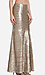 Line & Dot Matte Sequin Mermaid Skirt Thumb 3