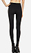 Glamorous Leatherette Panel Leggings Thumb 2