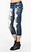 Distressed Faded Jeans Thumb 2