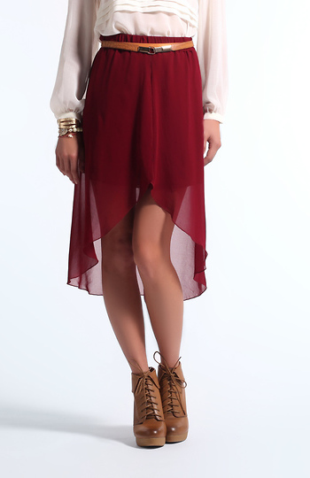 Slice Midi Skirt Slide 1