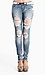 Shredded Skinny Jeans Thumb 1