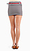 Striped Belted Mini Skirt Thumb 3