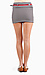 Striped Belted Mini Skirt Thumb 3