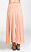 Long Pleated Waist Maxi Skirt Thumb 3