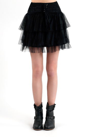 Mini Mesh Skirt Slide 1