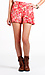 Floral Print Skort Thumb 1