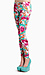 Floral Print Leggings Thumb 2