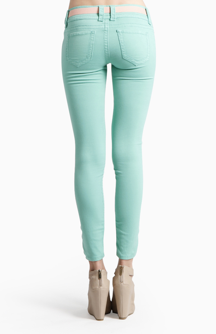 Mint Green Jeans by Scarlet Boulevard