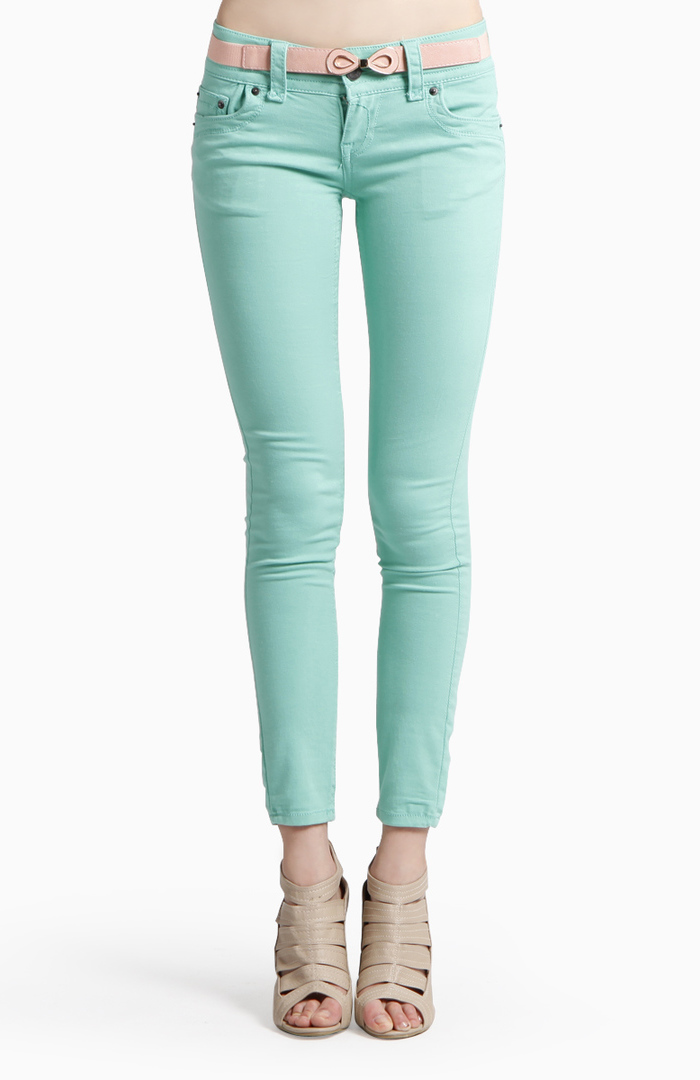Mint Green Jeans by Scarlet Boulevard