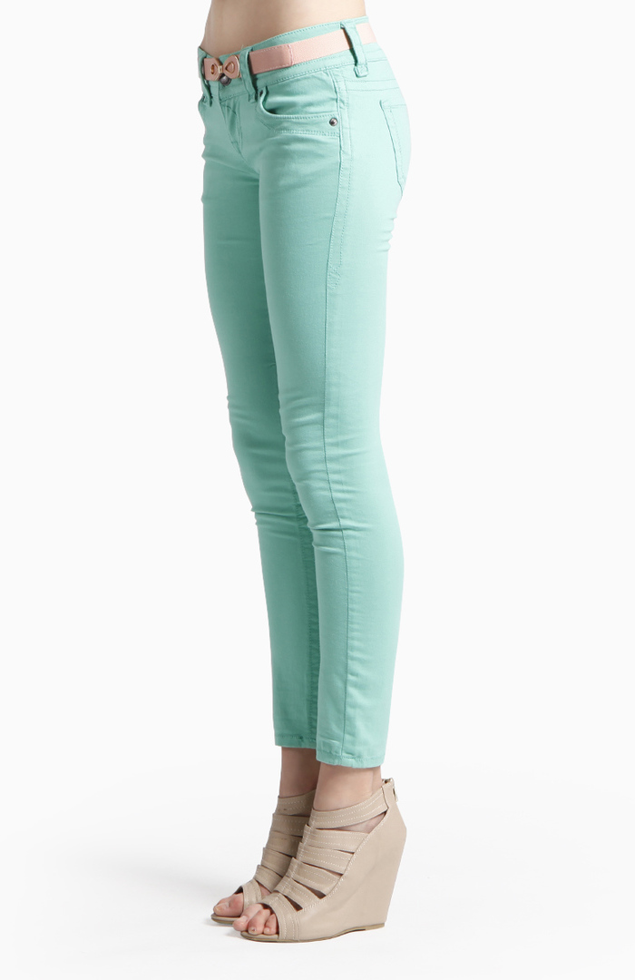 Mint Green Jeans by Scarlet Boulevard