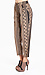 Tribal Print Cropped Slouch Pants Thumb 2