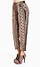 Tribal Print Cropped Slouch Pants Thumb 2