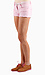 Pink Cut Off Denim Shorts Thumb 2