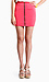 Coral Zippered Skirt Thumb 1